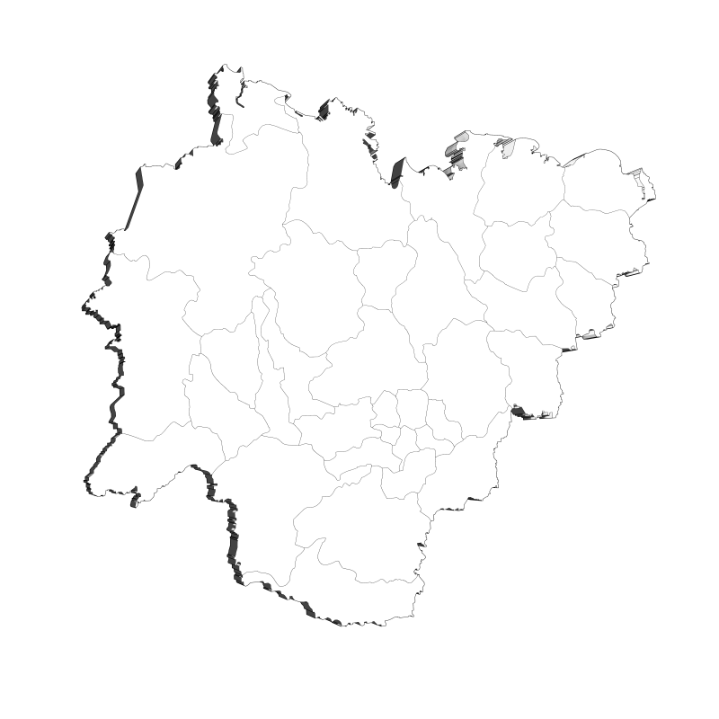 Карта Якутии